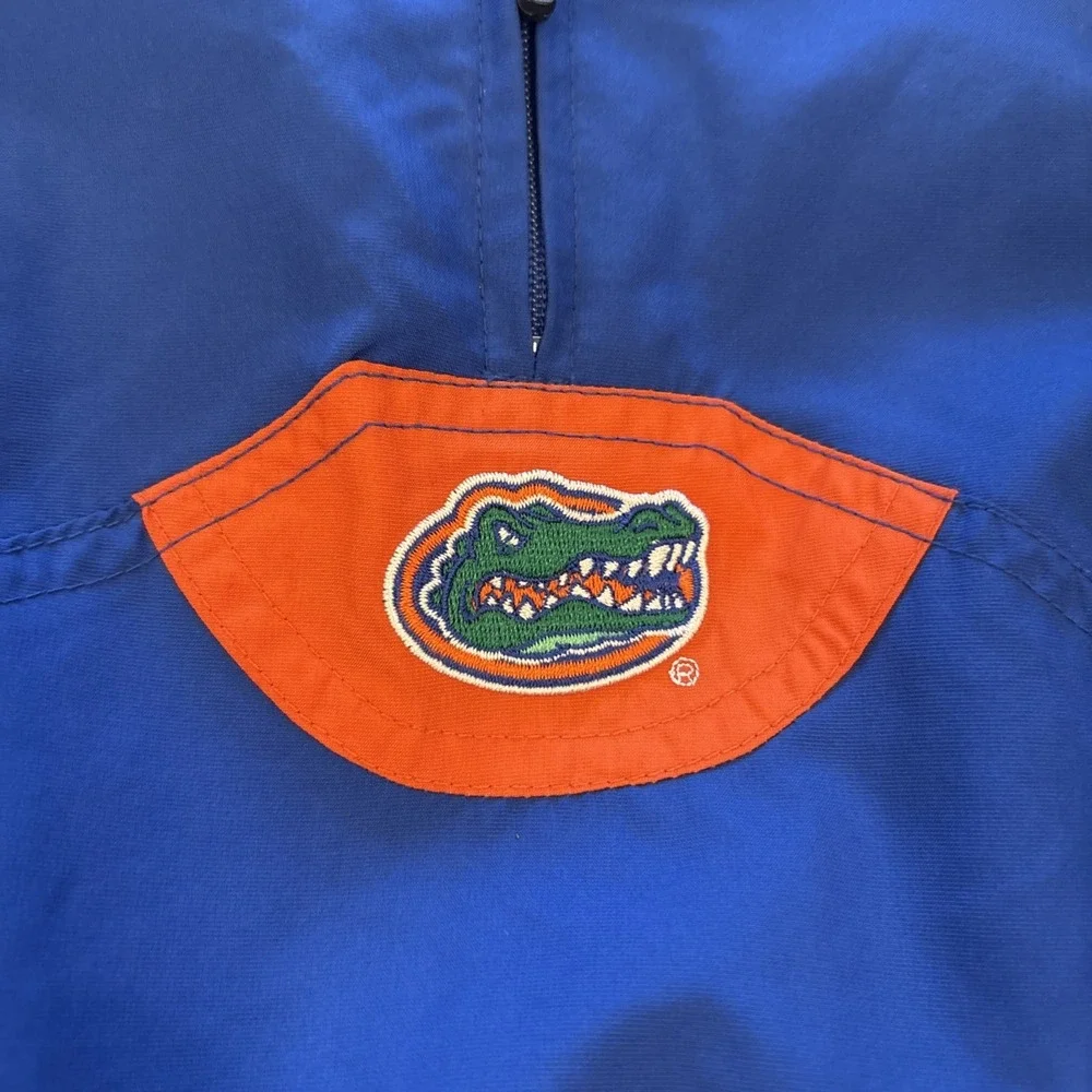 Nike Florida Gators Mens Size XXL Blue Windbreaker Pullover NCAA